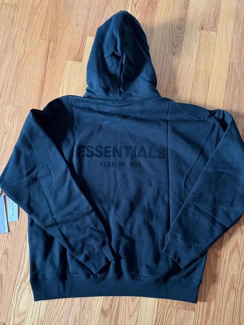 Fear of God ESSENTIALS Hoodie Stretch Limo Medium NWT